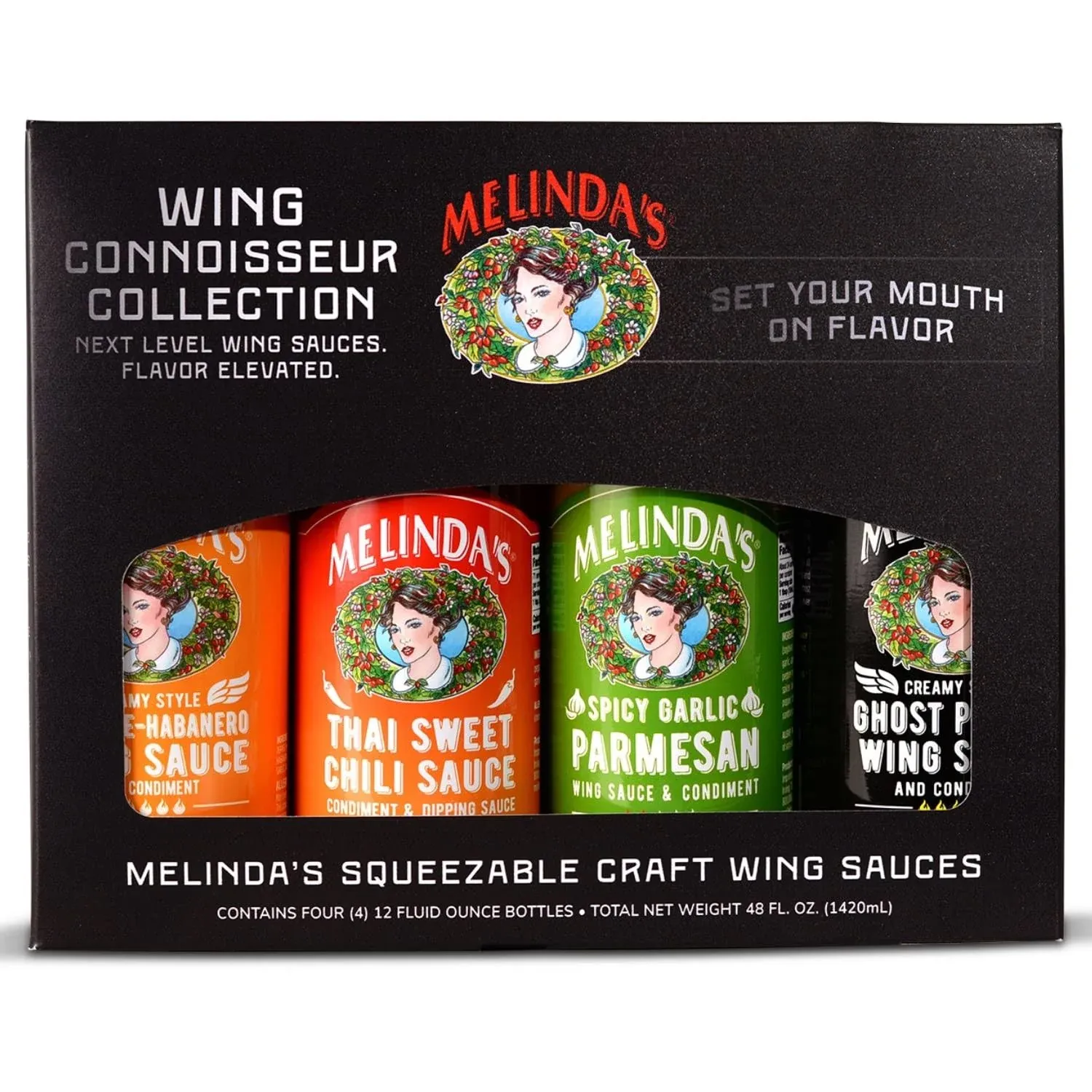 Melinda’s Wing Connoisseur Collection - Craft Wing Sauce &Amp; Condi