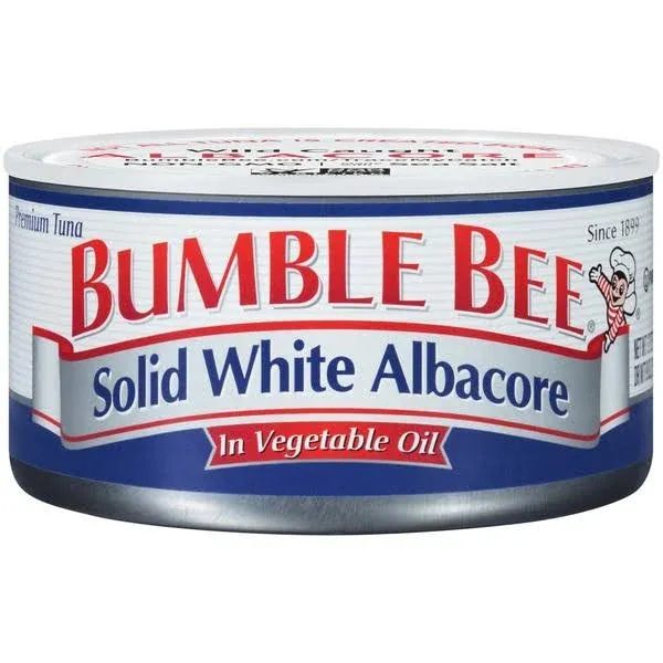 Bumble Bee Solid White Albacore Tuna in Vegetable Oil 12 oz