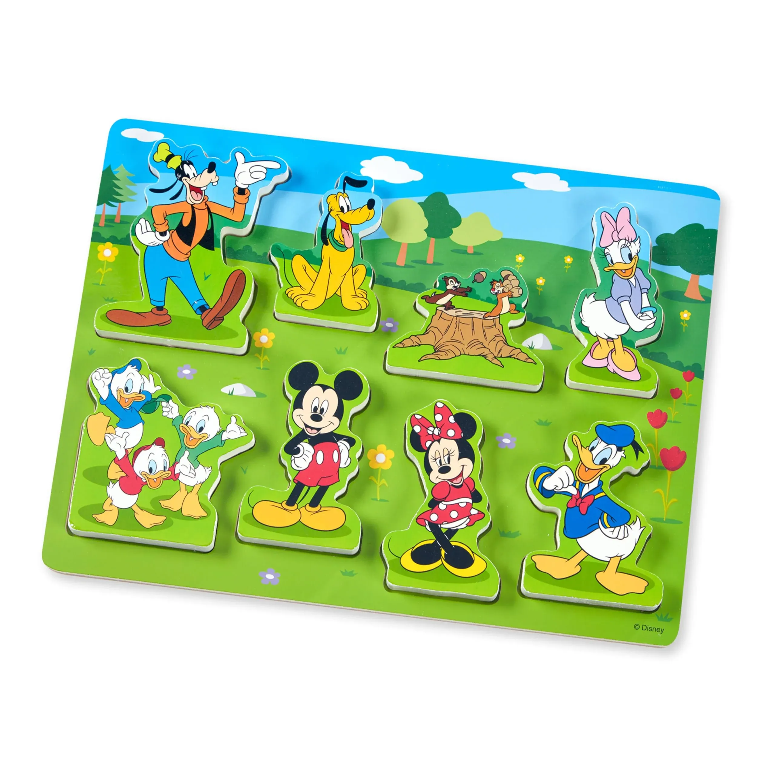 Disney Mickey Mouse Clubhouse Wooden Chunky Puzzle by Melissa & Doug