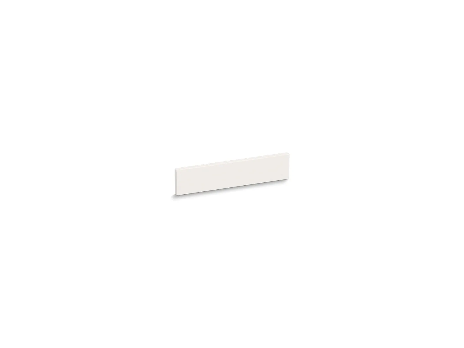 Kohler 4" x 17.25" Quartz Side Splash, Pure White