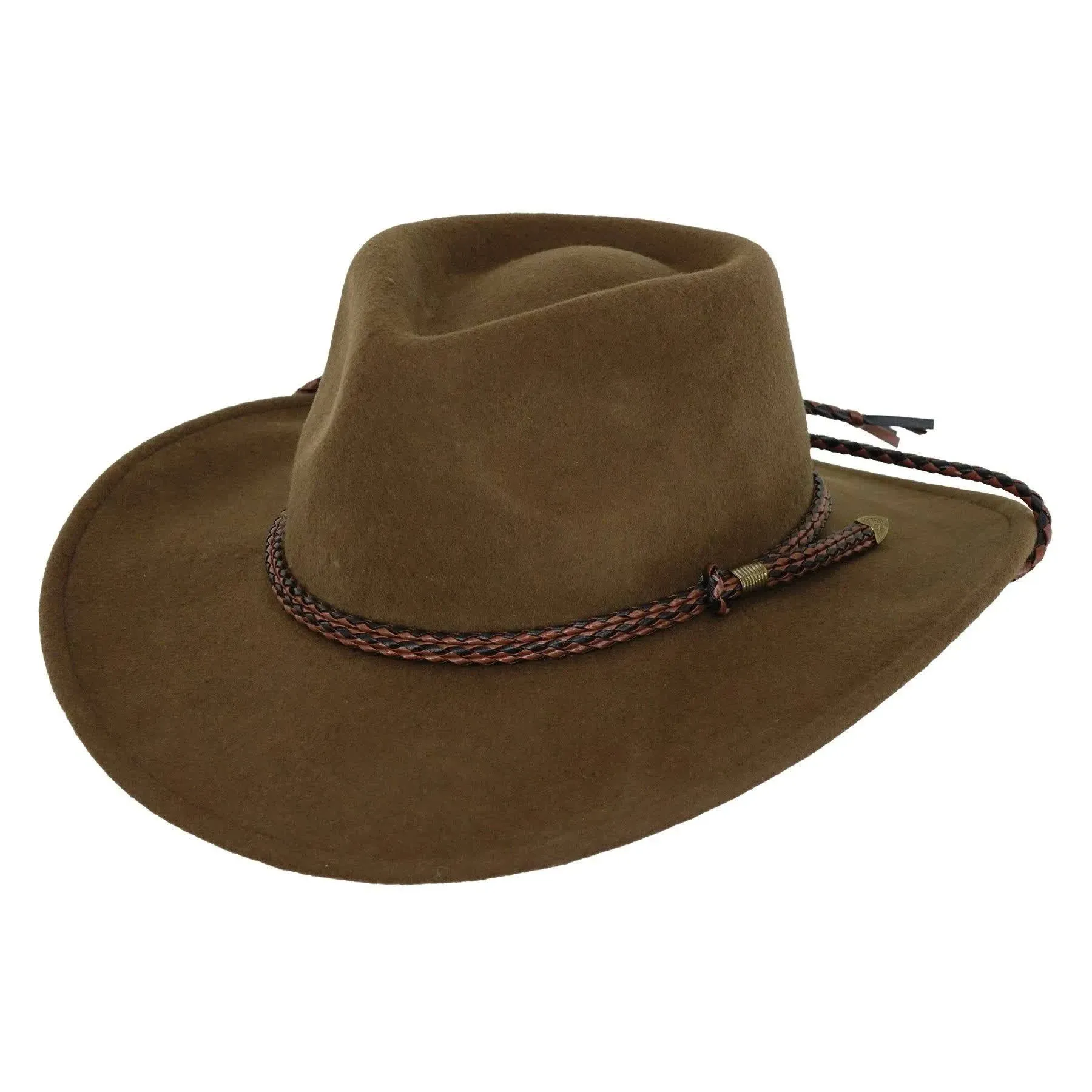 Outback Trading Broken Hill - Brown Australian Wool Hat