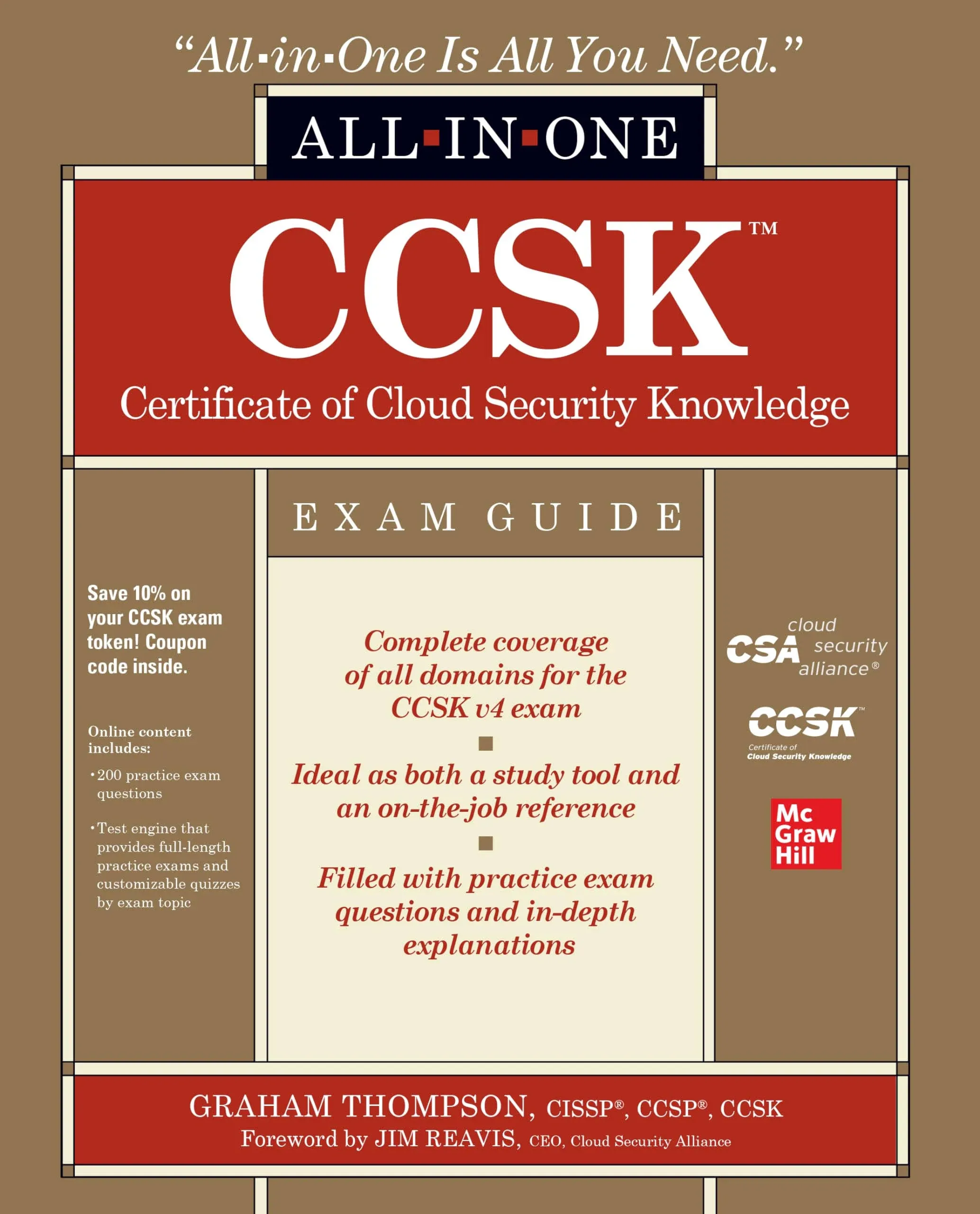 CCSK Certificate of Cloud Security Knowledge All-in-One Exam Guide [Book]