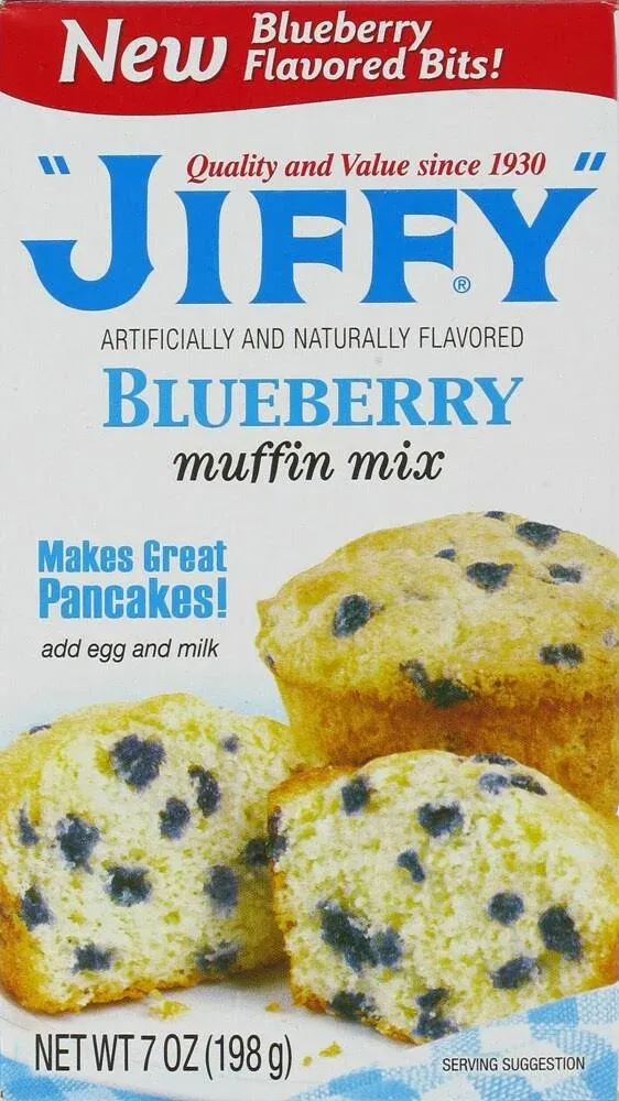 Jiffy Muffin Mix, Blueberry - 7 oz