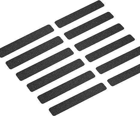 LifeGrip Safety LifeGrip Anti Slip Traction Treads Black (12-Pack), 2" x 12 ...