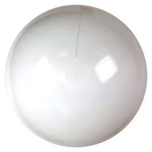 24&#39;&#39; Solid White Beach Balls