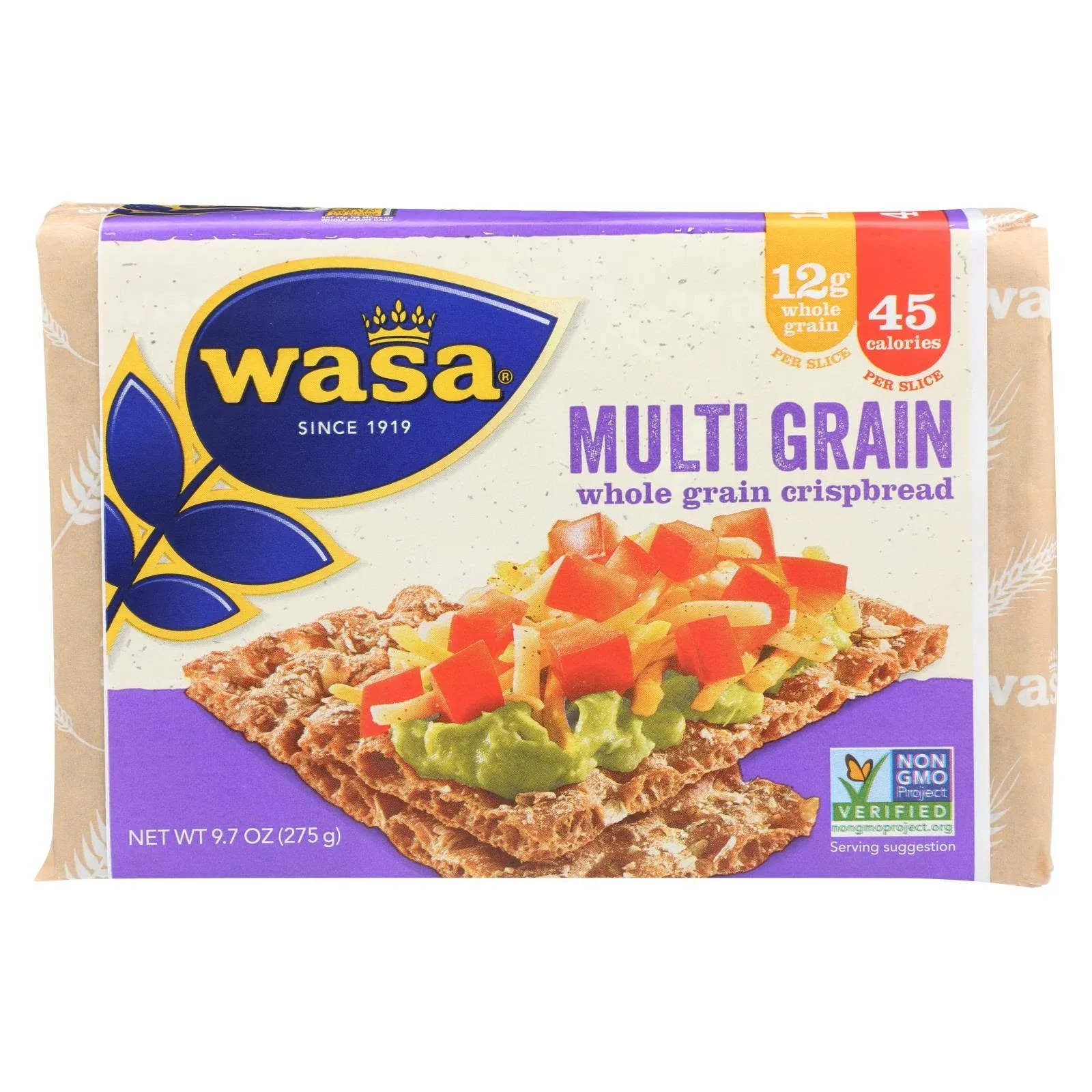 Wasa Crispbread, Multi Grain, 9.7 Ounce (Pack of 12)