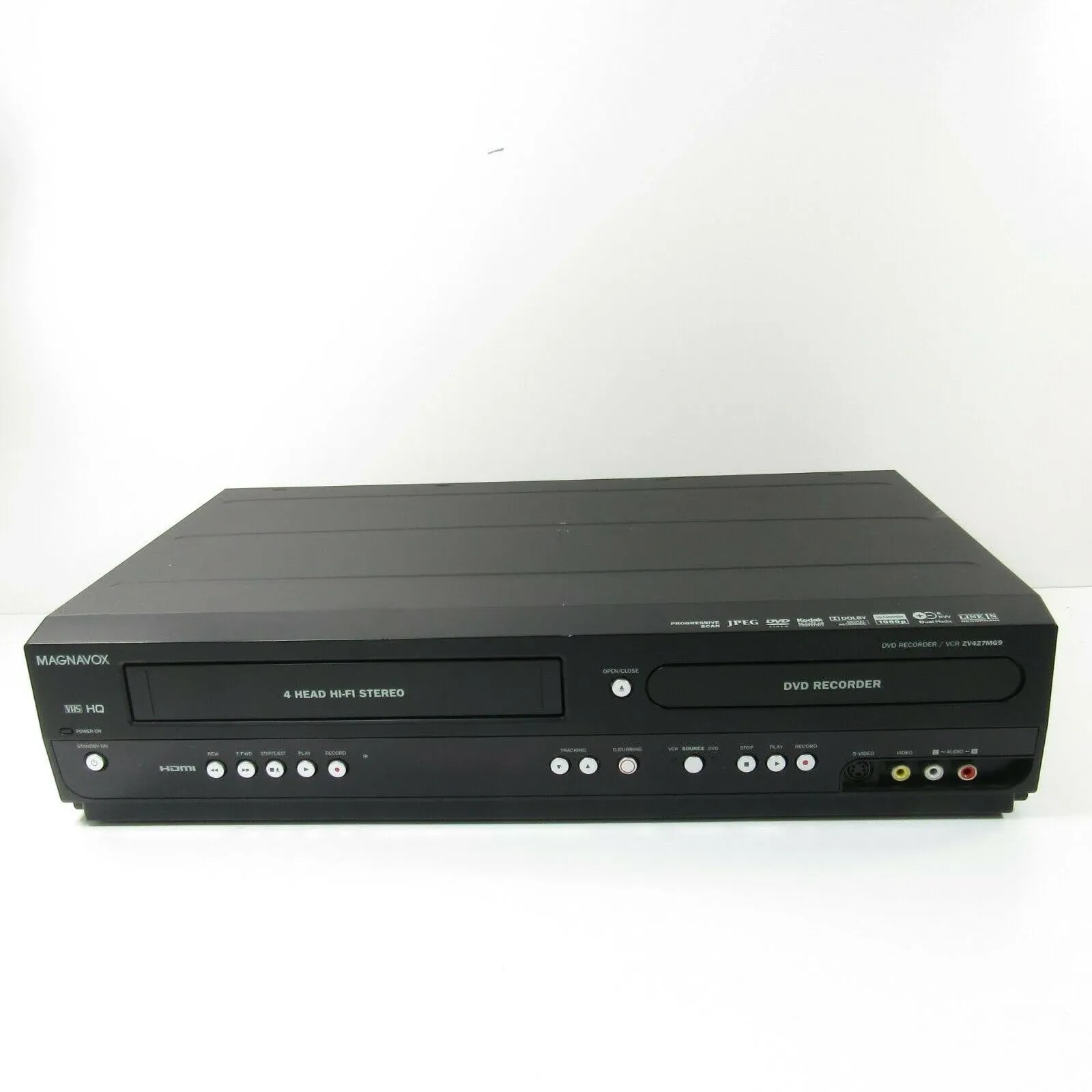 Magnavox ZV427MG9 DVD Recorder/VCR Combo, HDMI 1080p Up-Conversion, No Tuner