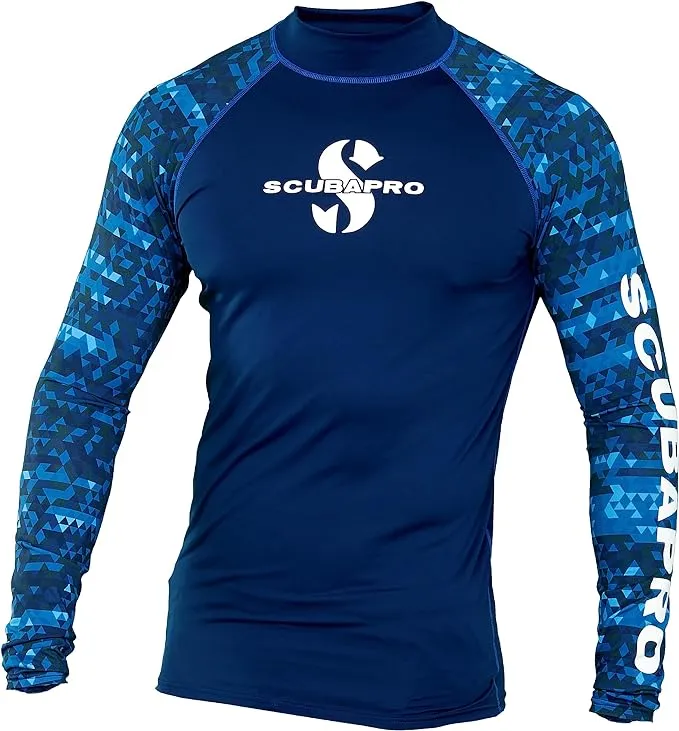 Scubapro Men's UPF 50 Long Sleeve Rash Guard