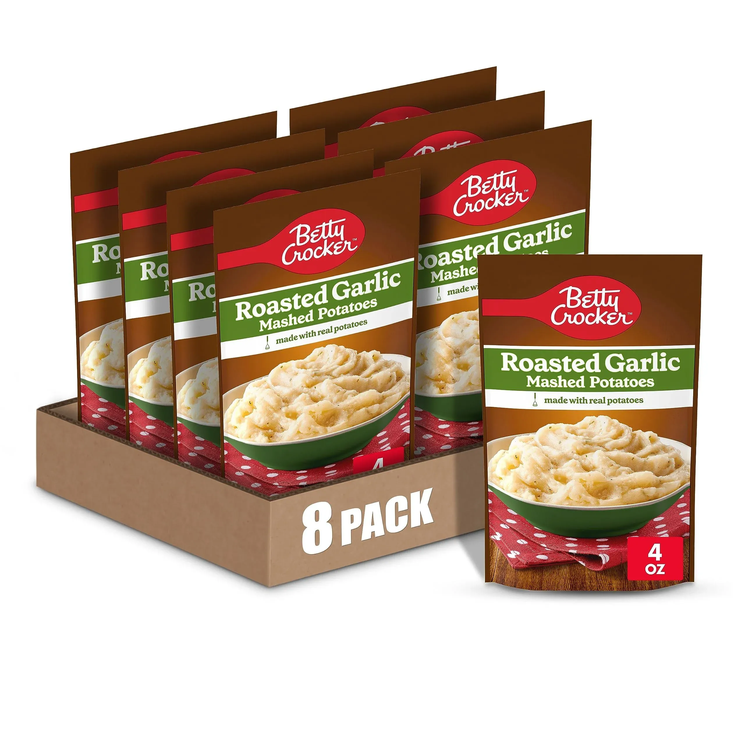 Betty Crocker Savory Roasted Garlic Potatoes, 4.7 oz