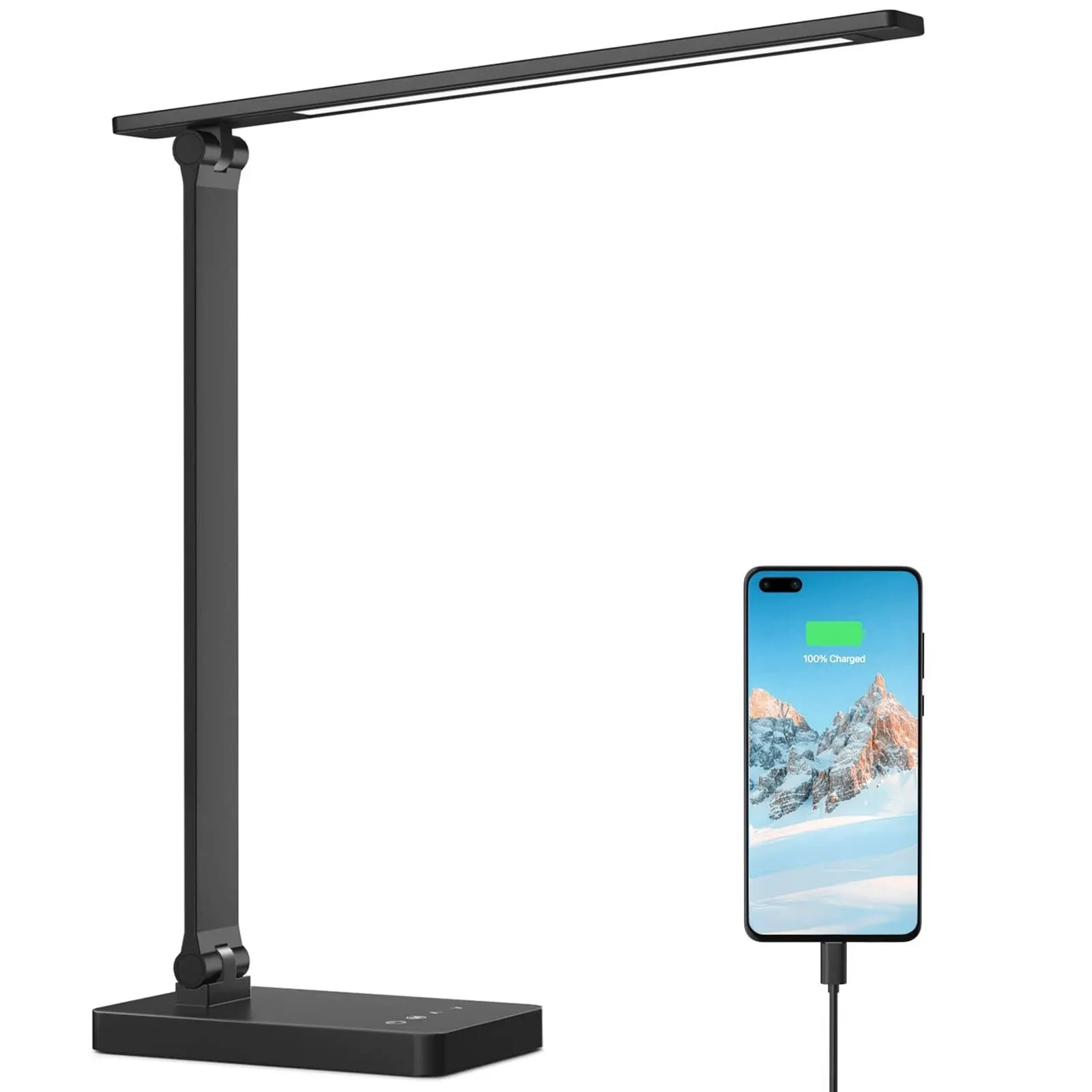 Lepro LED Desk Lamp with USB Charging Port Dimmable Home  Original price $39.99