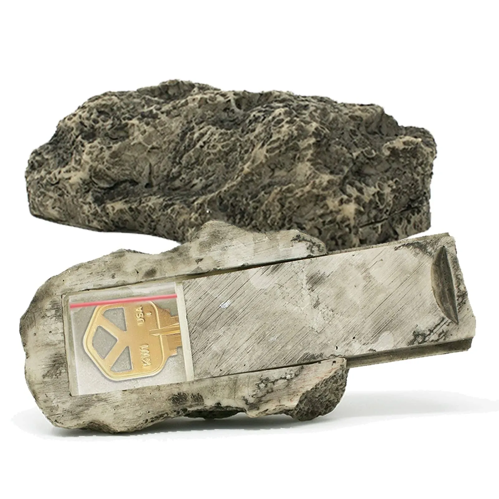 Pangaea Hide-a-Spare-Key Fake Rock - Looks & Feels Like Real Stone - Safe for ...