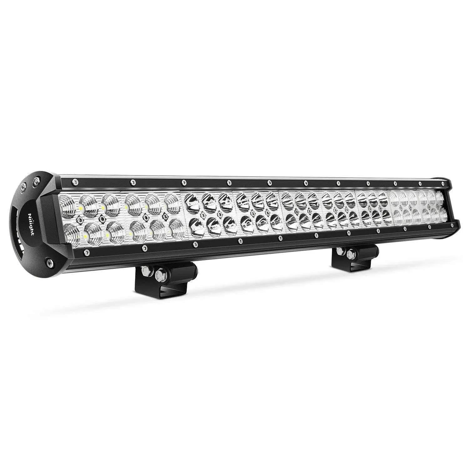 Nilight 25" 162W LED Light Bar Flood Spot Combo Waterproof Driving Lights Off