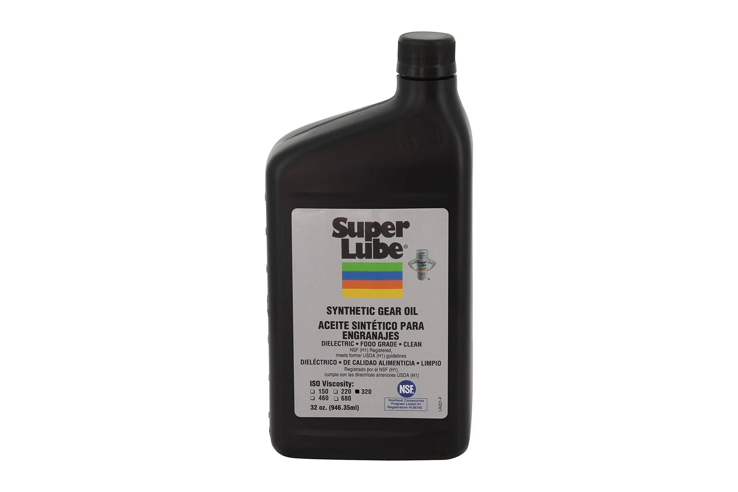 Super Lube Synthetic Gear Oil ISO 320 1 qt.