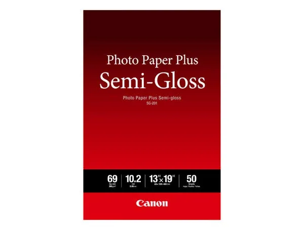 Canon Photo Paper Plus Semi Gloss 13" x 19" 50 Sheets 1686B064