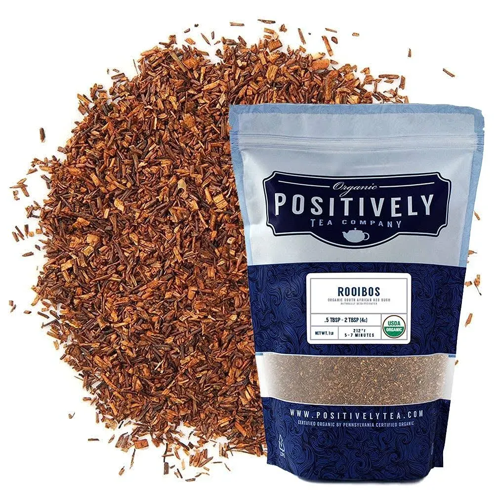 Heavenly Tea Leaves Organic Rooibos Loose Leaf Herbal Tea