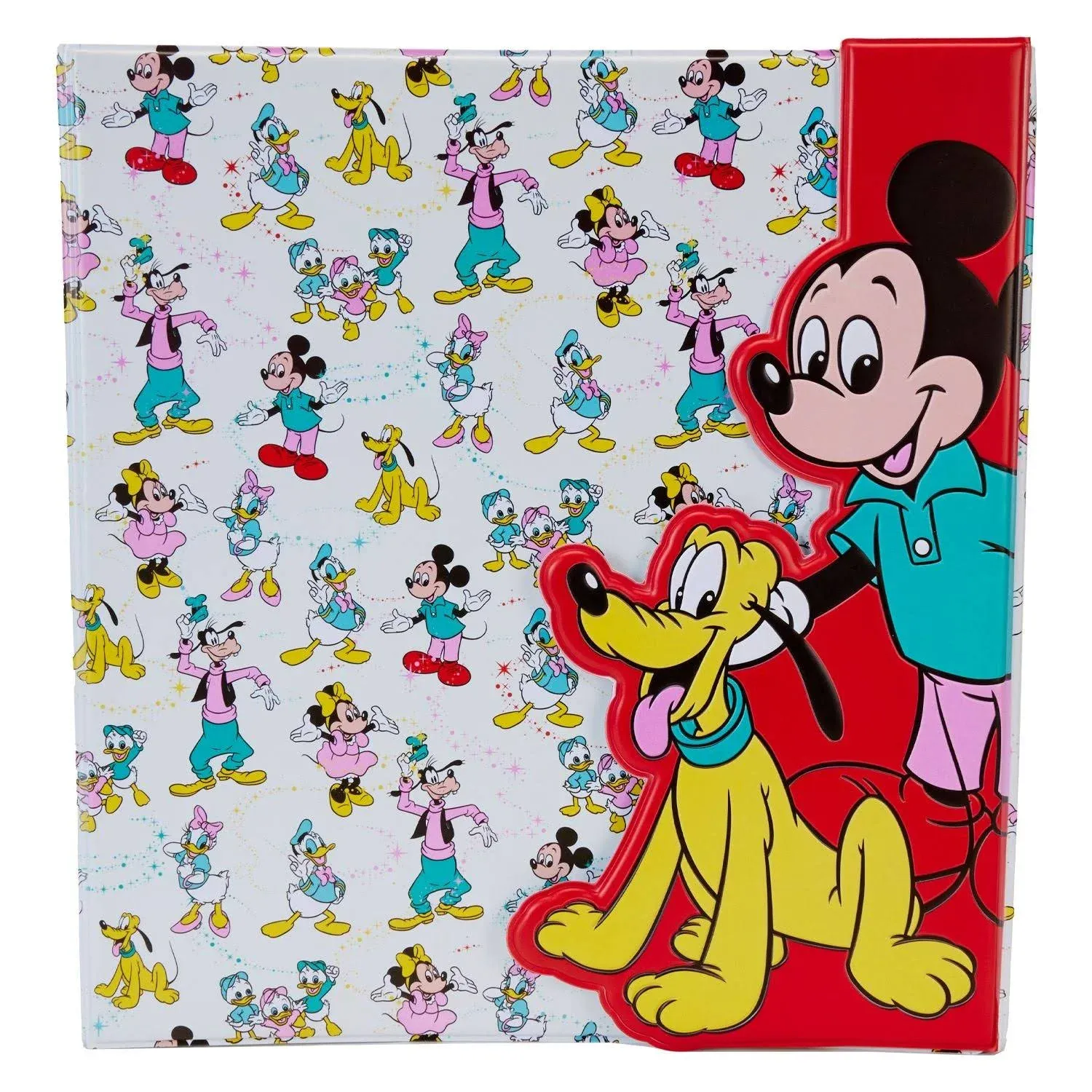 Loungefly Disney100 Mickey & Friends Classic Stationery 3-Ring Binder