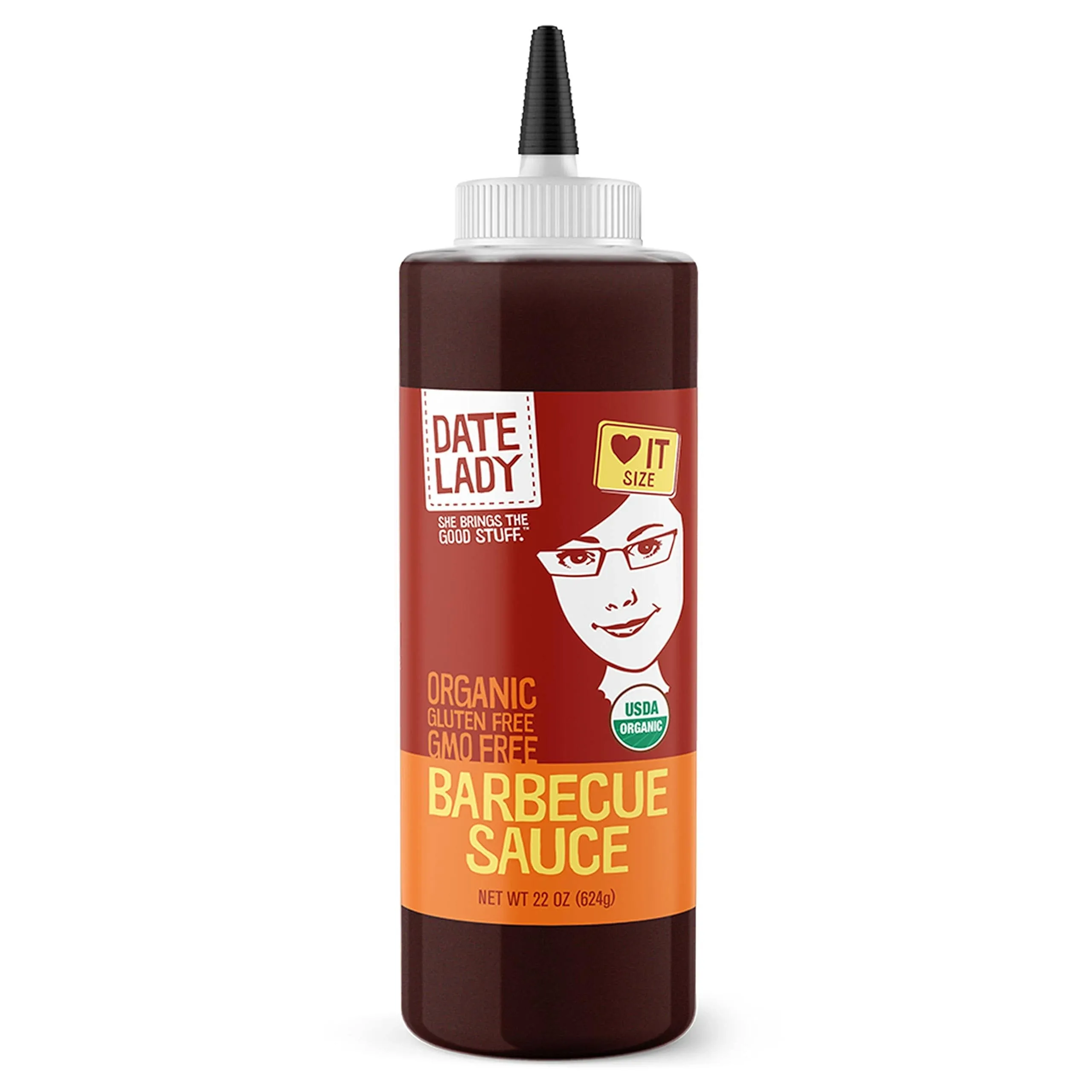 Organic BBQ Sauce | Gluten Free | Paleo Friendly | No Corn Syrup or Cane Sugar | No Added Flavors or MSG (22 Oz) Vegan Sauce