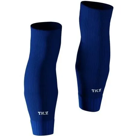 Tekkerz leg sleeve over 20 color variations compatible with grip socks for soccer, football, hockey, rugby athletic socks