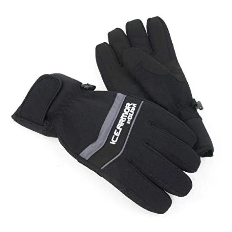 Clam Edge Gloves Medium - Black