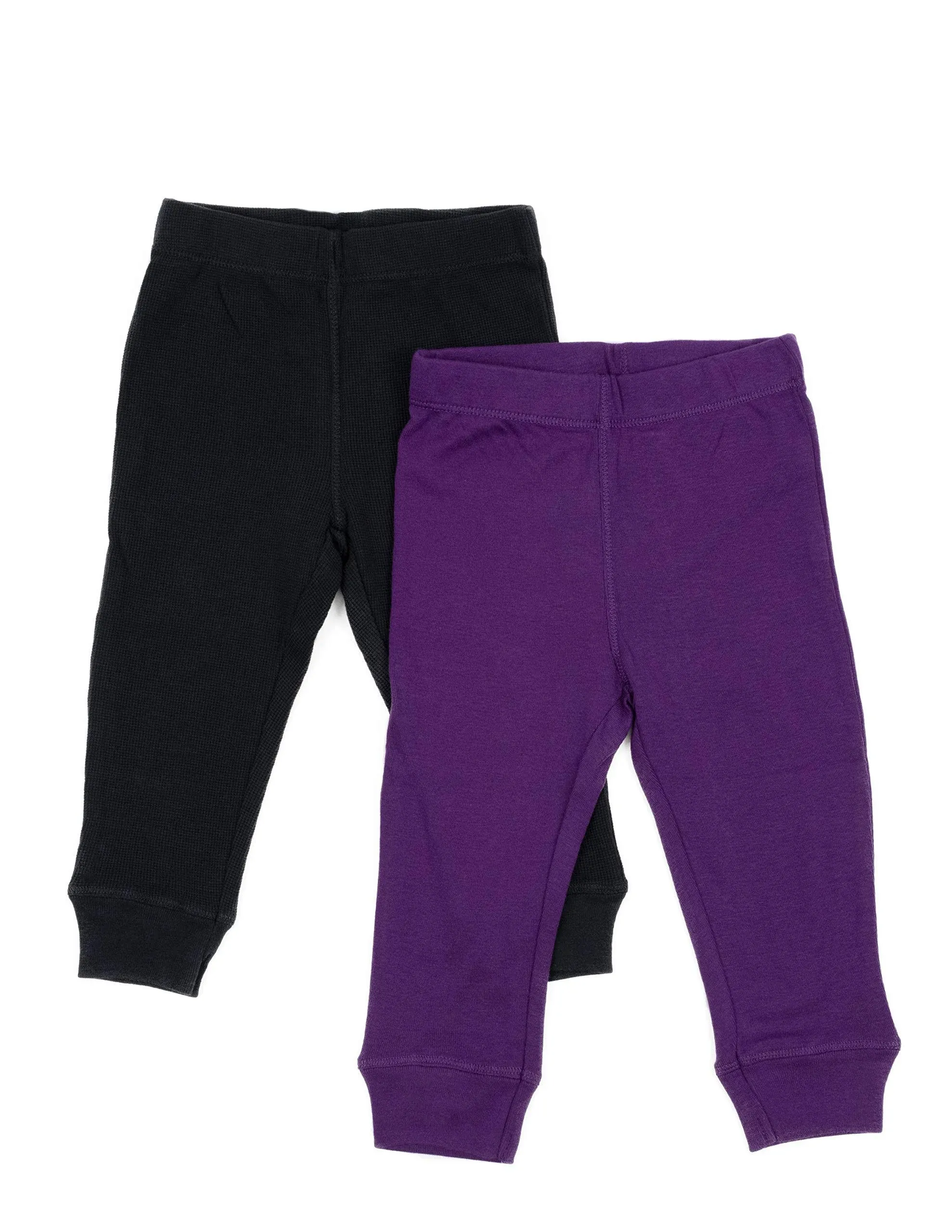 Leveret Baby Boho Crawling Pants & Legging Set dark-purple / 6 Months