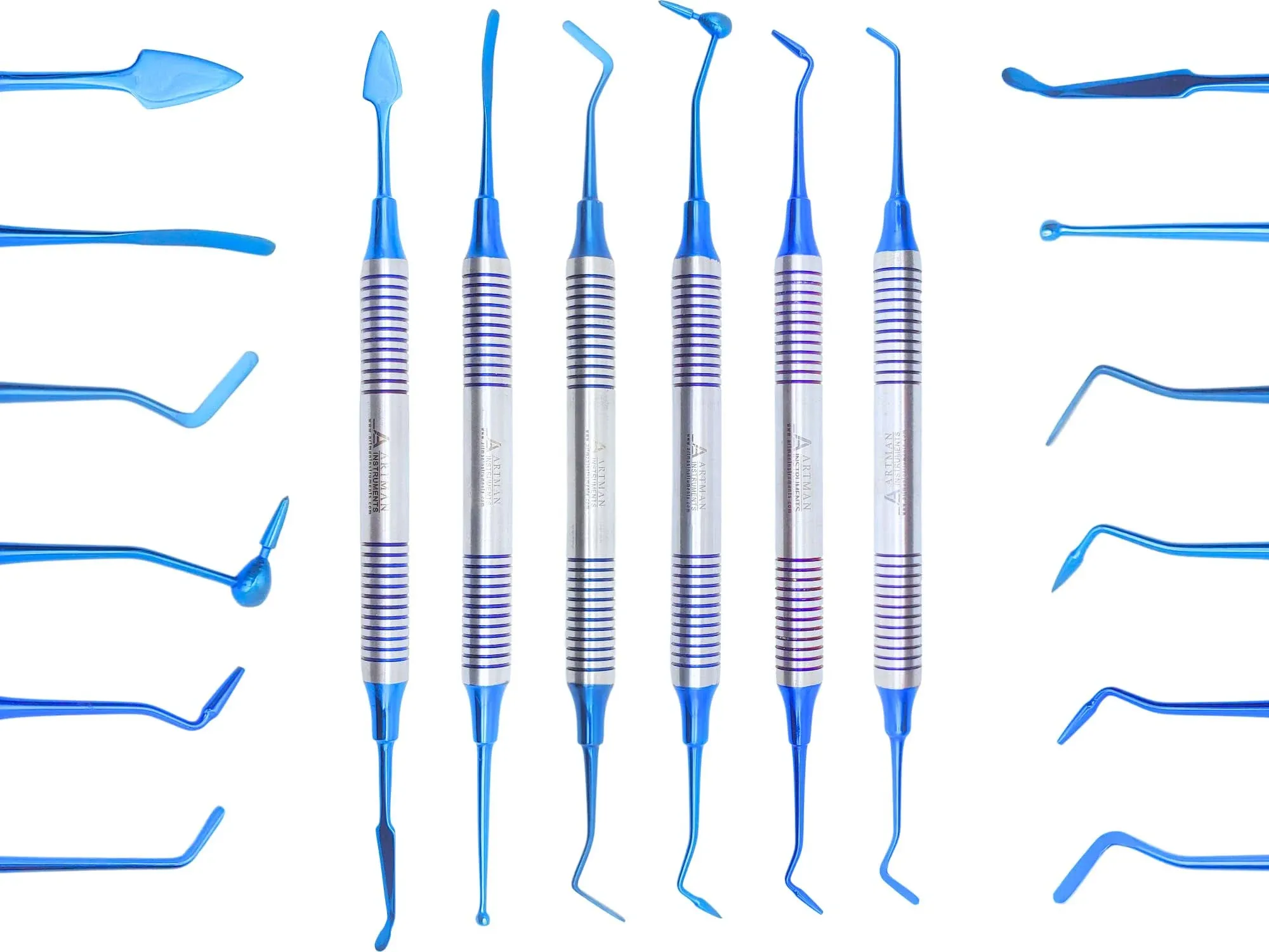 Dental Composite Filling Instruments kit premium Set of 6 Artman