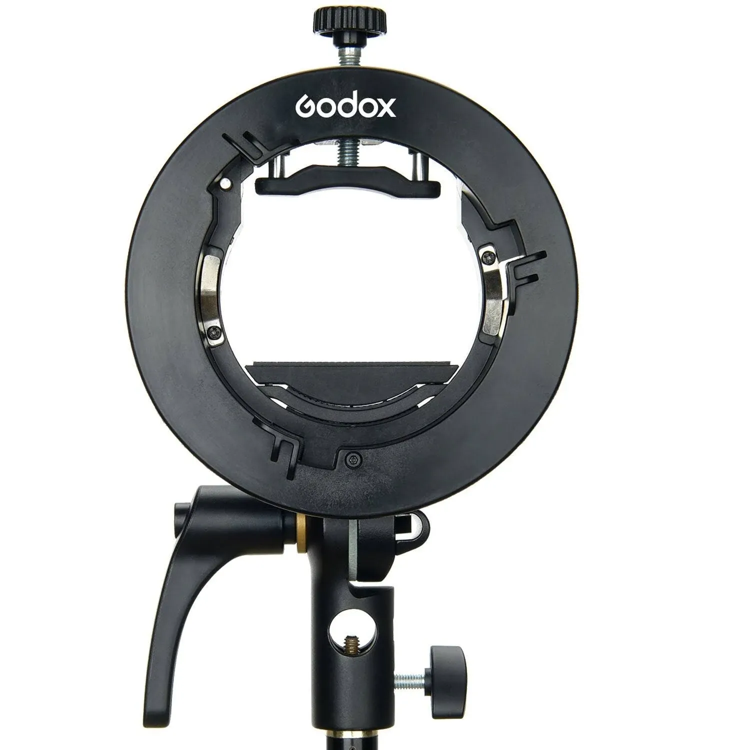 Support Godox S2 Speedlite pour Godox AD200Pro, AD200, AD400Pro, pour V1 Speedlite à tête ronde, série V860II / TT685 / TT350, support de type S version mise à jour Support de montage Bowens