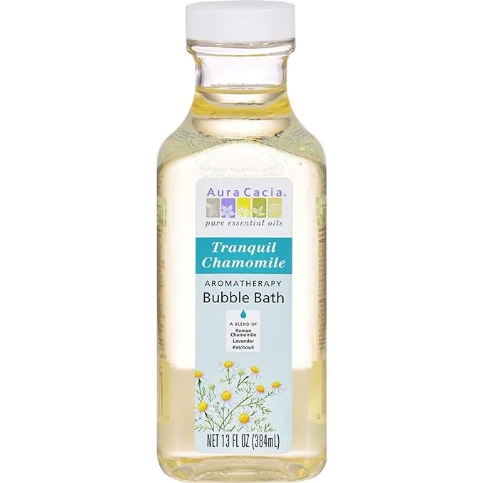 Aura Cacia Aromatherapy Bubble Bath, Tranquil Chamomile - 13 oz, 3 Pack, Size: 13oz