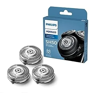 Philips Norelco Shaving Heads for Shaver Series 5000 & Aquatouch Shavers, Replaces HQ8 Head, SH50/52