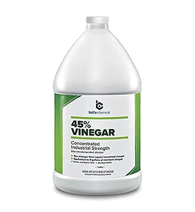 45% Pure Vinegar - Concentrated Industrial Grade (1 gallon)