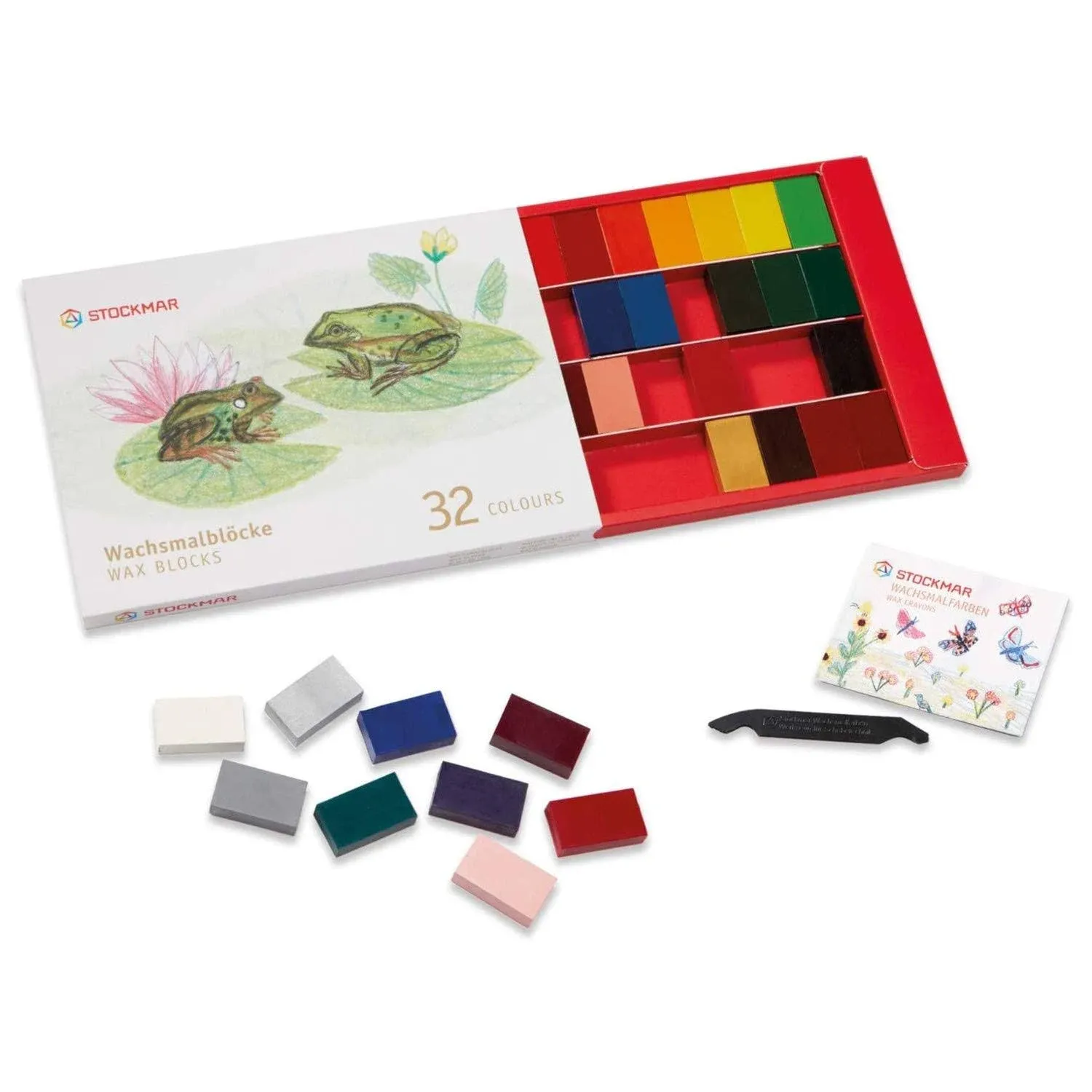 Stockmar Block Crayons - Set of 32 Pcs