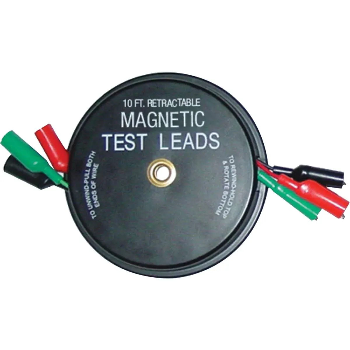 lang tools 1135 - Magnetic Retractable Test Leads- 3 Leads x 10-ft.