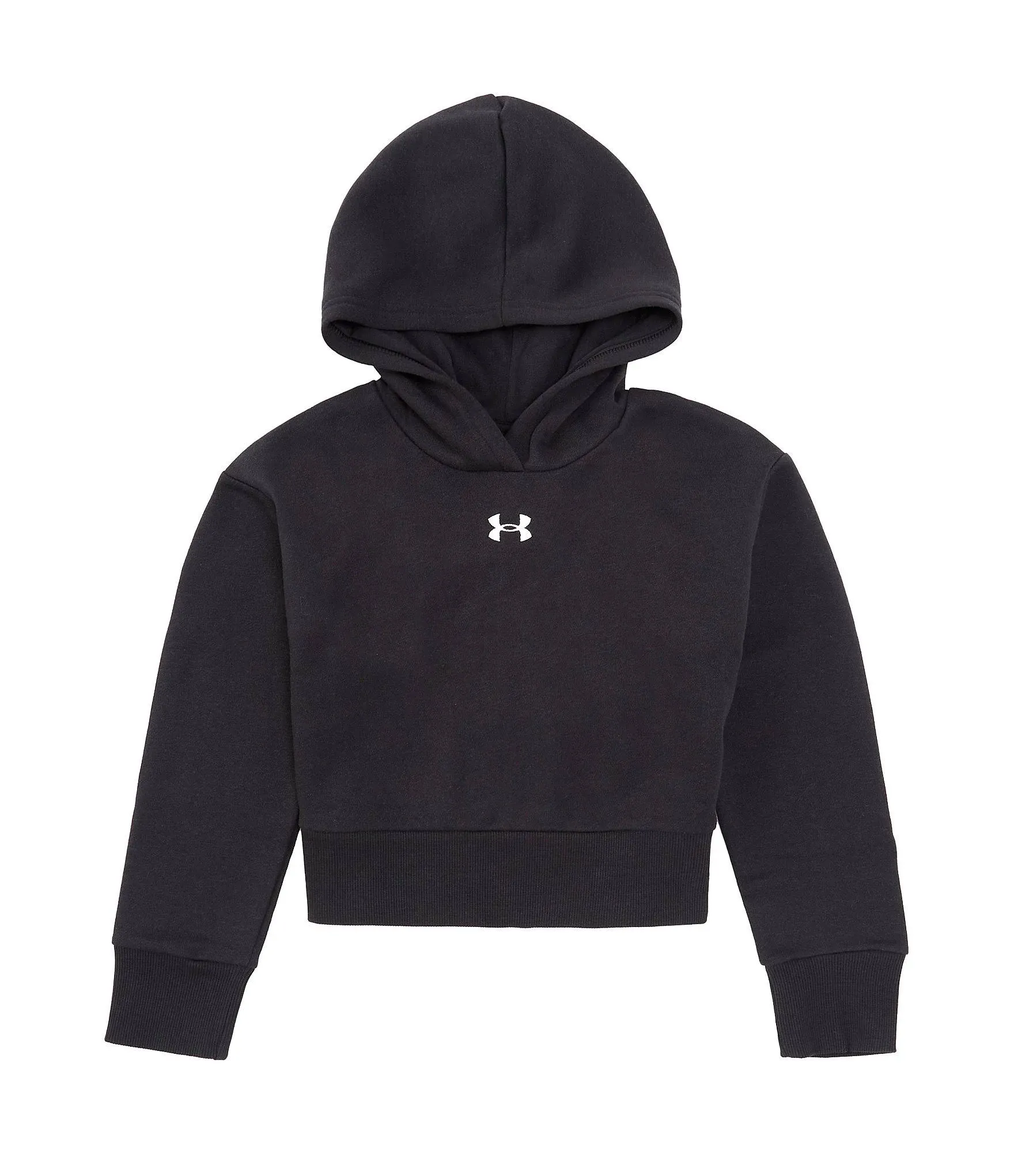 Under Armour - Girls Rival Fleece Crop Hoodie