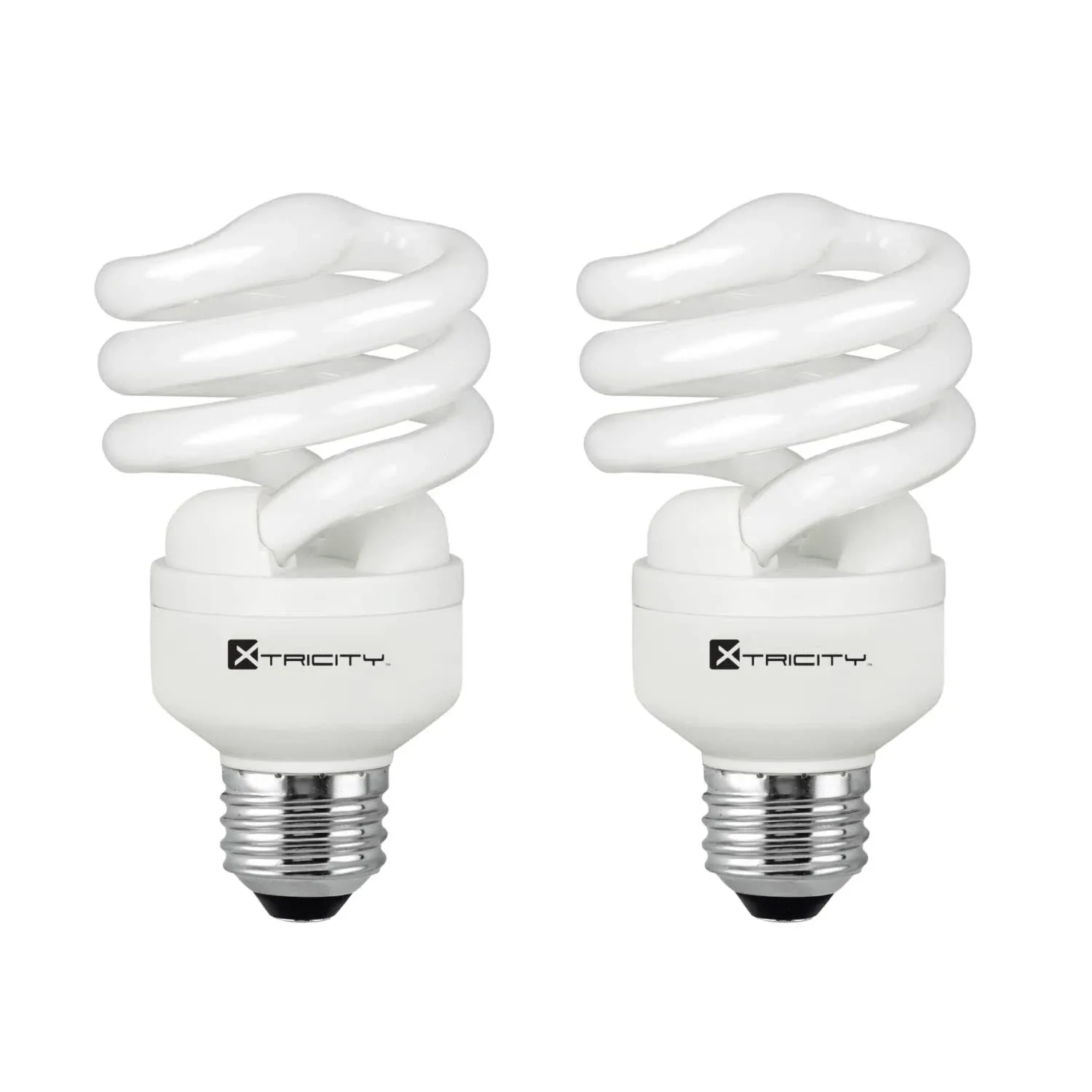 Xtricity Compact Fluorescent Light Bulb T2 Spiral CFL, 2700K Soft White, 13W (60 ...