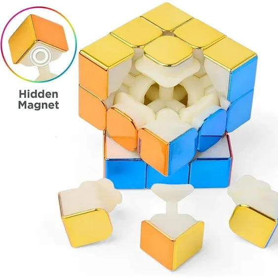 D-FantiX Magnetic Mirror Reflective Speed Cube