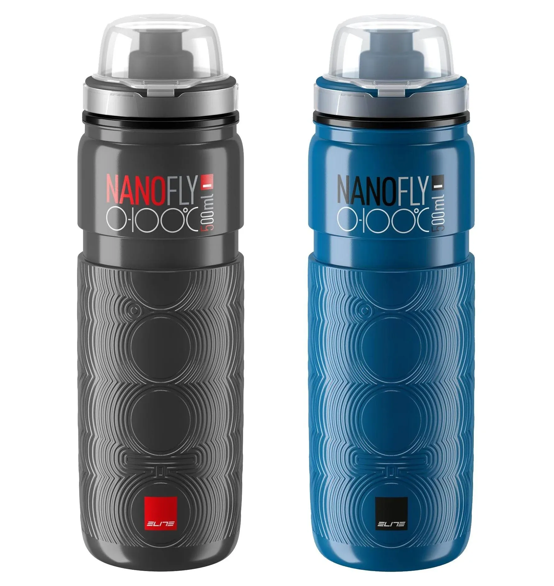 Elite Nano Fly 0-100 500ml Water Bottle Blue