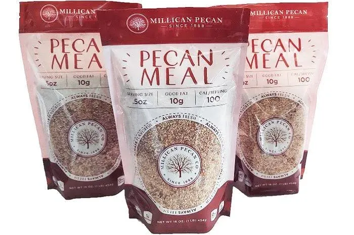 Fresh Pecan Meal | Millican Pecan | San Saba, Texas Bag / 3 lb