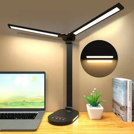 Desk Lamps For Home Office Led Lamp With Night Light Lamp Usb Charging Port5 Col