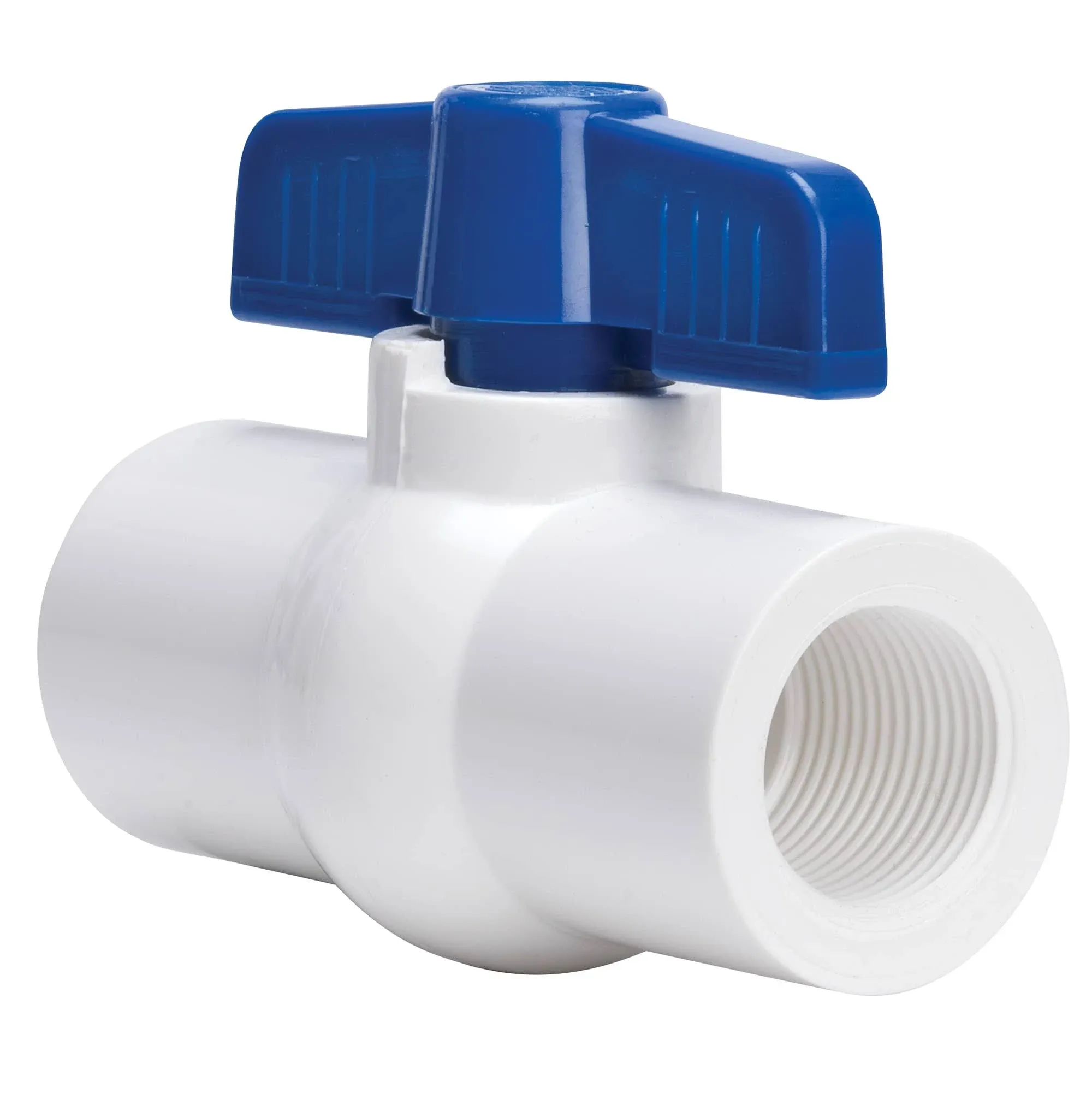 Homewerks Worldwide VBVP40B6B 1-1/4 in. PVC Sch. 40 FIP x FIP Ball Valve