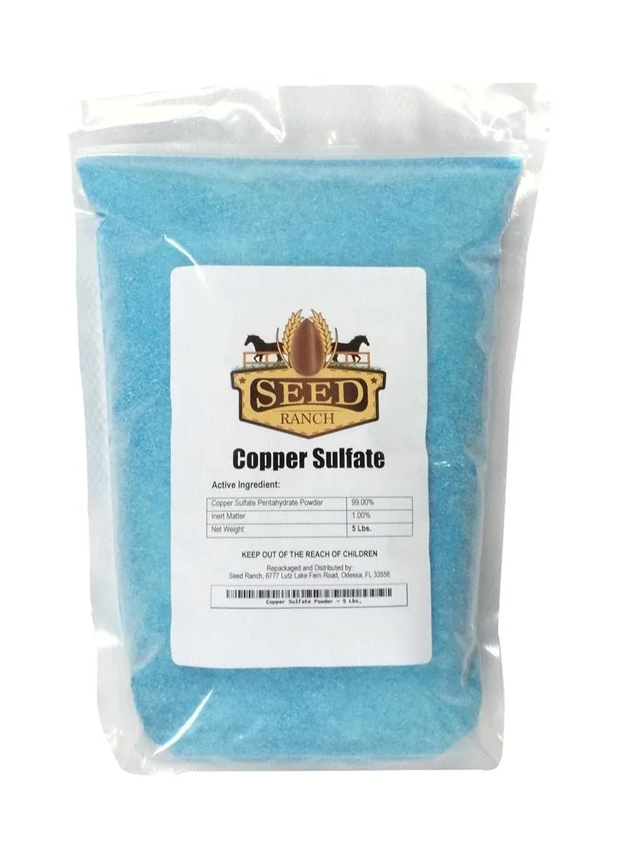 Copper Sulfate Powder Pentahydrate - 5 lbs.