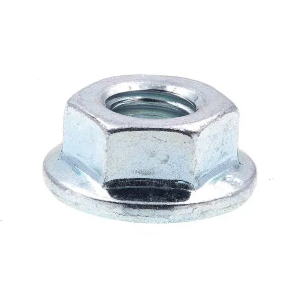 -Line 9094883 Flange Nuts, Class 8 Metric-Smooth Face, M6-1.0, Zinc Plated St...