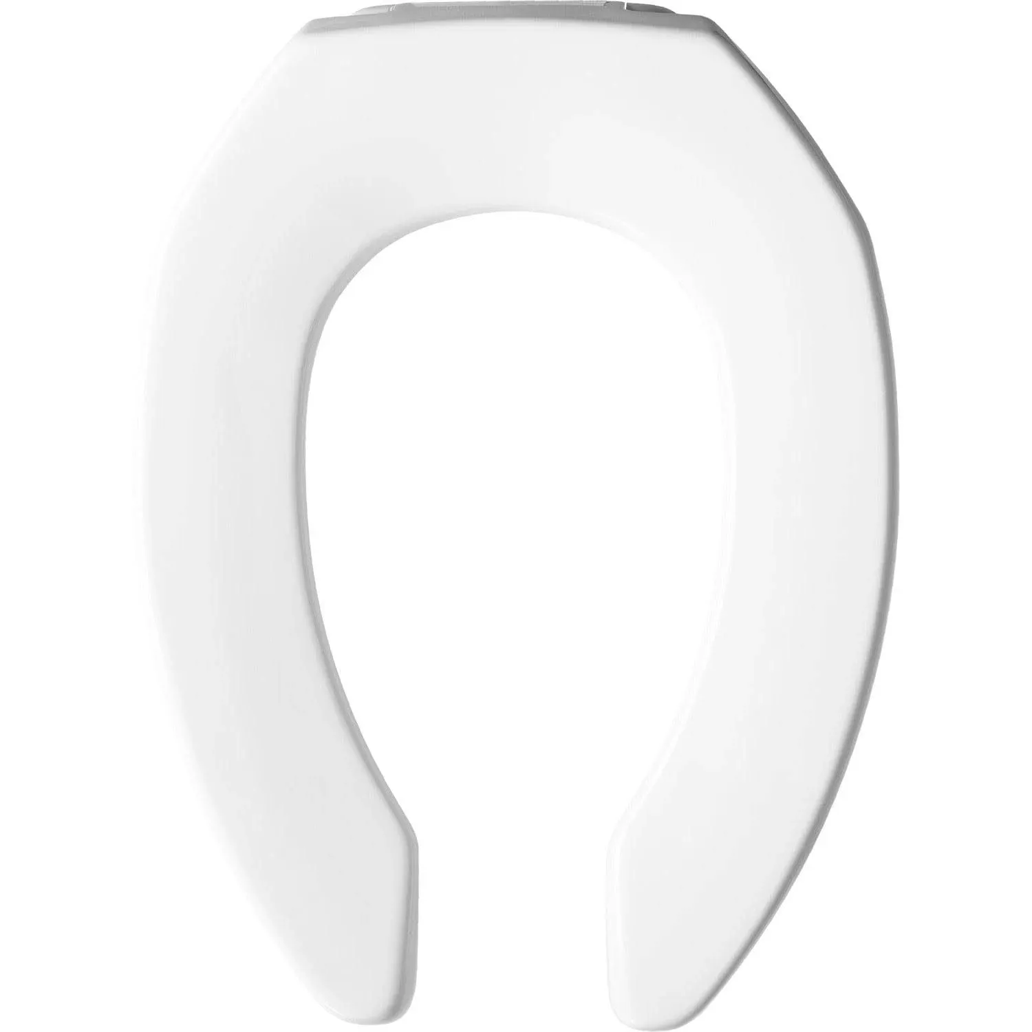 Bemis Elongated Open Front Plastic Toilet Seat