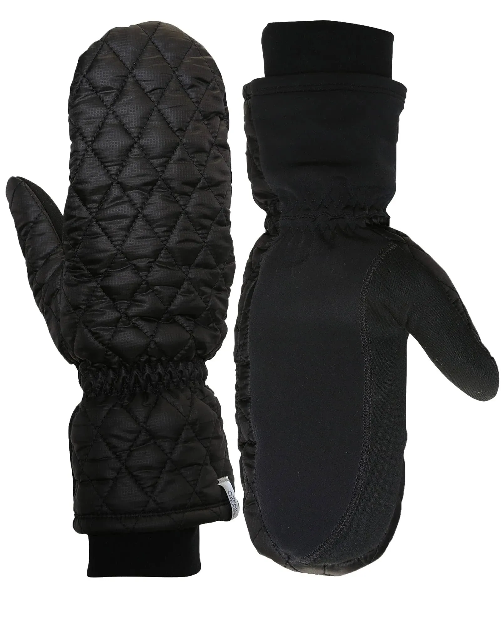 TrailHeads Running Mittens for Women - Quilted / Touchscreen