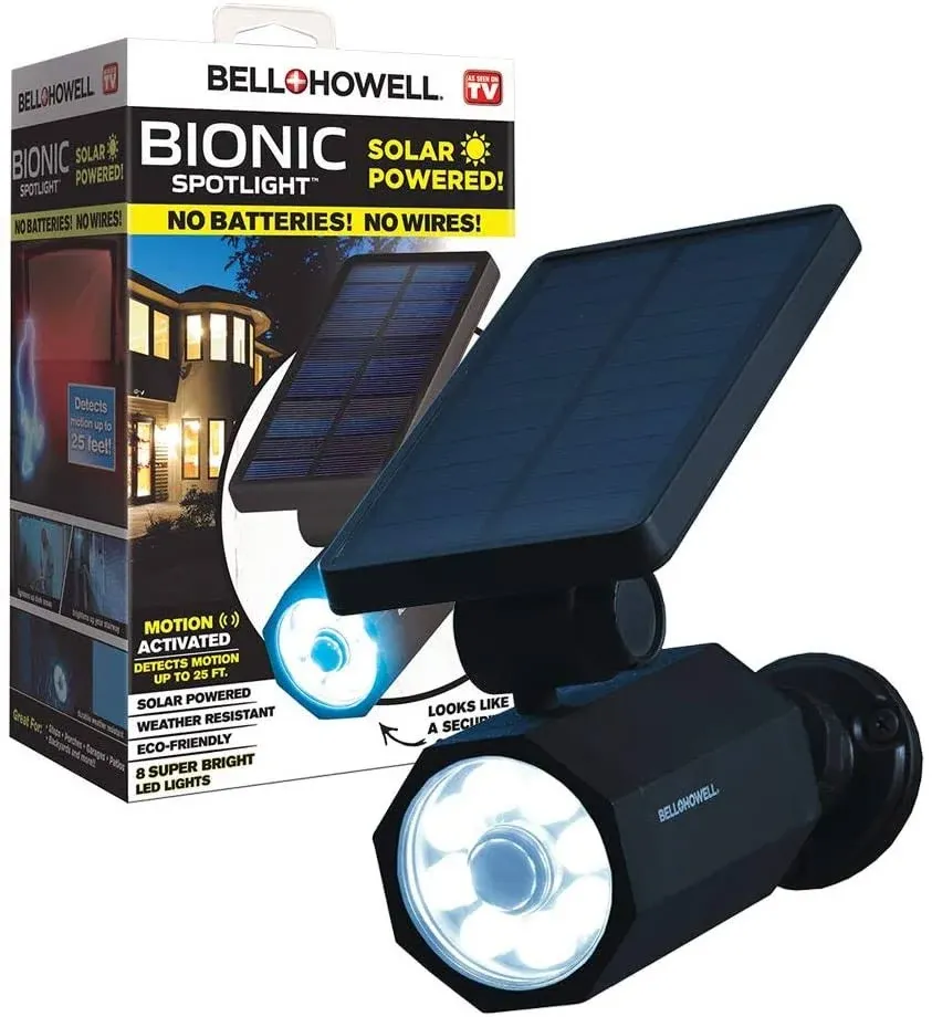 Bell + Howell Bell+Howell Bionic Spotlight Light, LED, Solar Powered