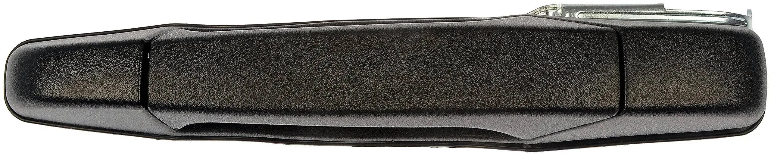 Exterior Door Handle; Textured Black; Rear Driver Side (07-13 Silverado 1500 Crew Cab)