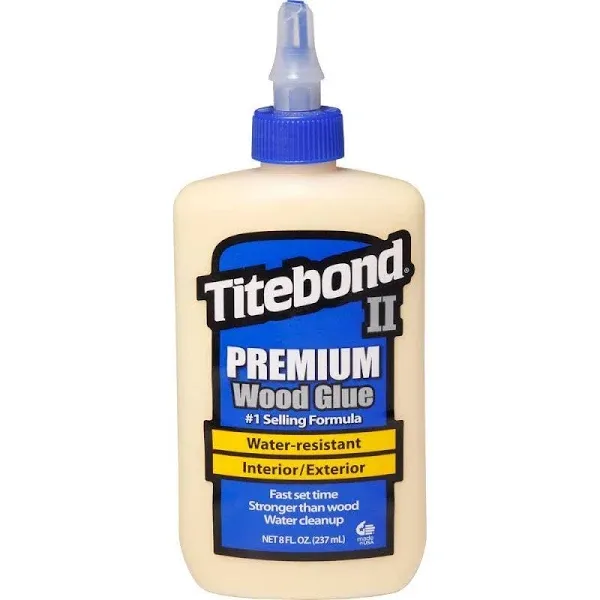 8 oz. Titebond II Premium Wood Glue (12-Pack) 5003