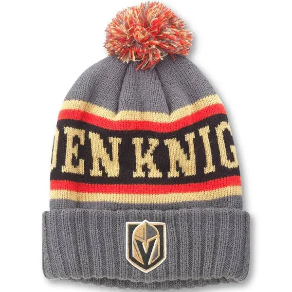 Los Vegas Golden Knights American Needle Pillow Line NHL Hockey Beanie Knit Hat