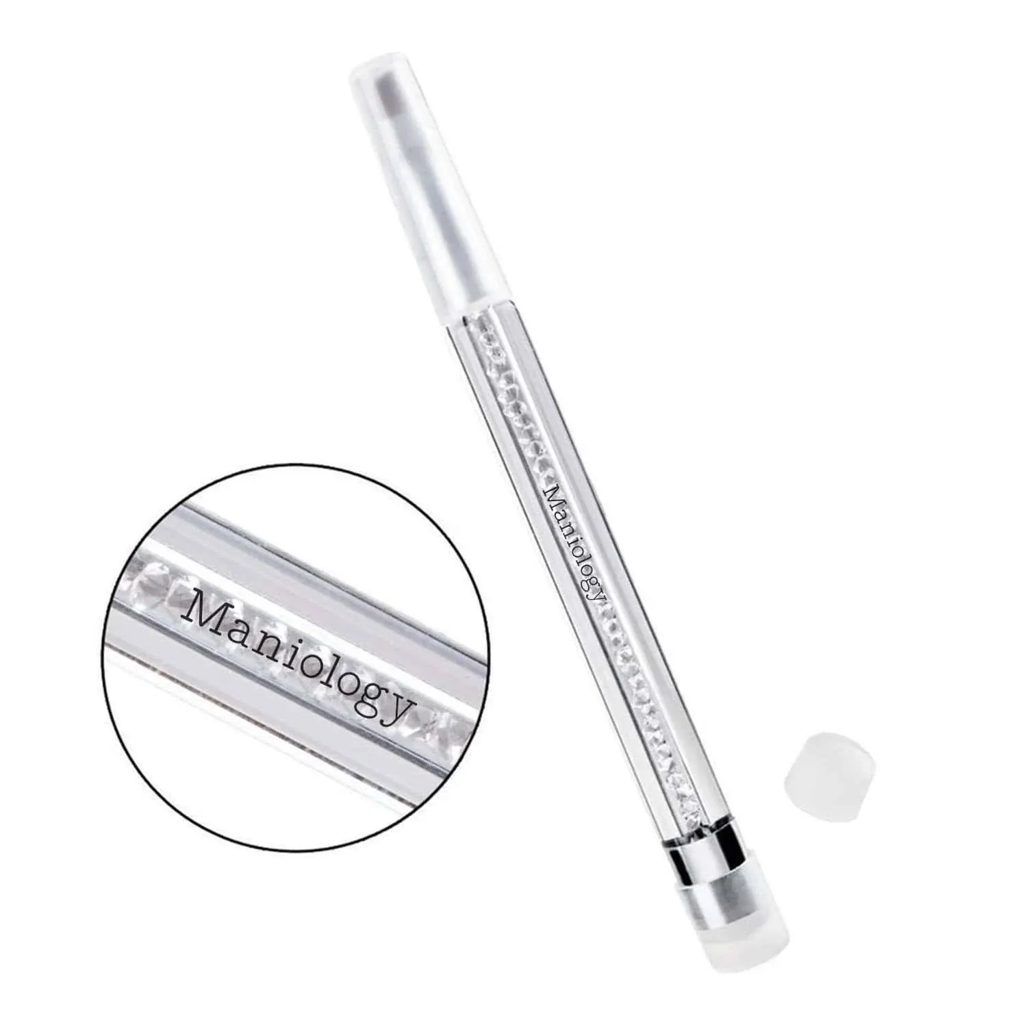 Maniology Exclusive 2in1 Pencil Stamper & Clean-Up Brush with Extra Replacement ...