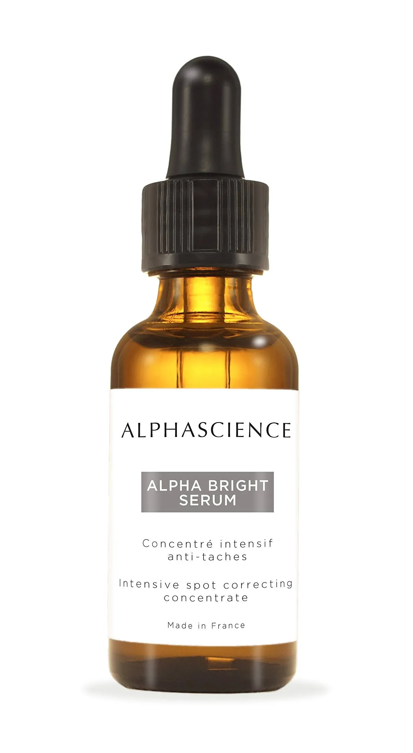 ALPHASCIENCE Alpha Bright Face Serum - For More Radiant Skin - Fragrance-Free &amp;