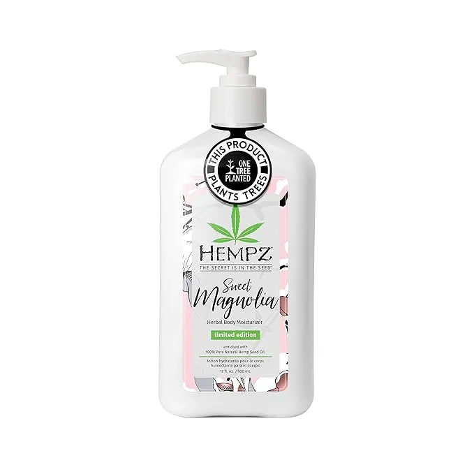 Hempz Sweet Magnolia Herbal Body Moisturizer 17 oz