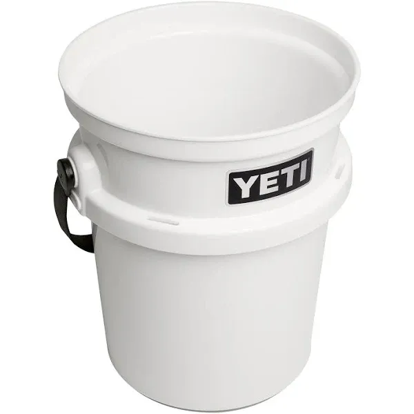 Yeti Loadout Bucket, White, 5 Gallon